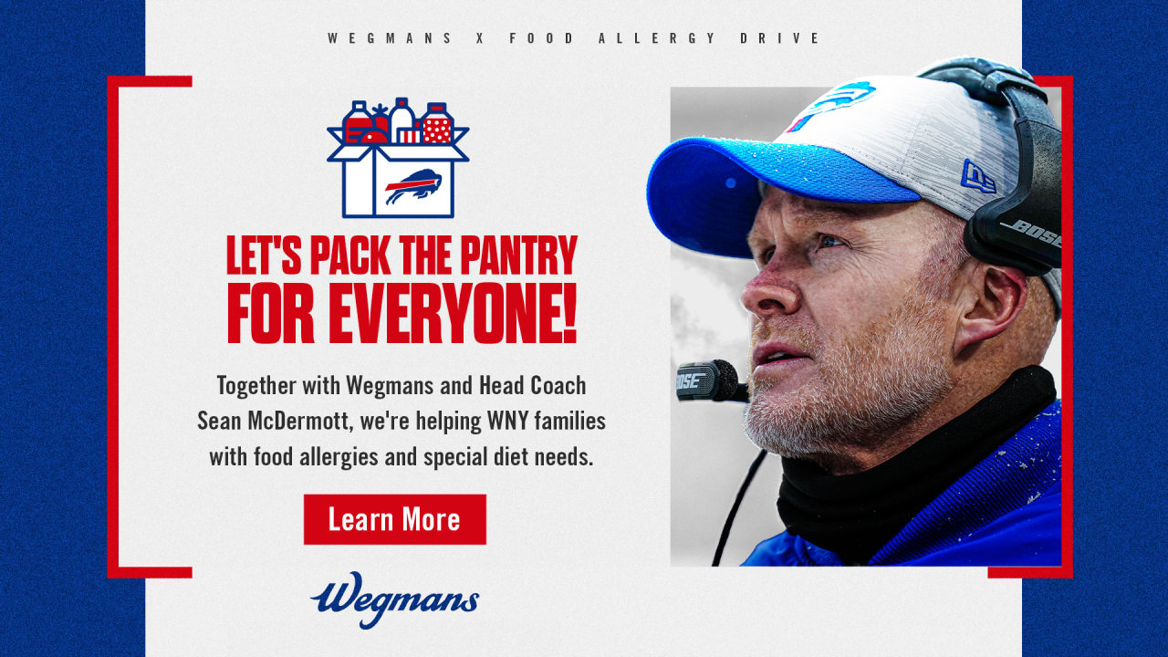 Bills, Wegmans team up to support food-insecure families with food  allergies and special diet needs