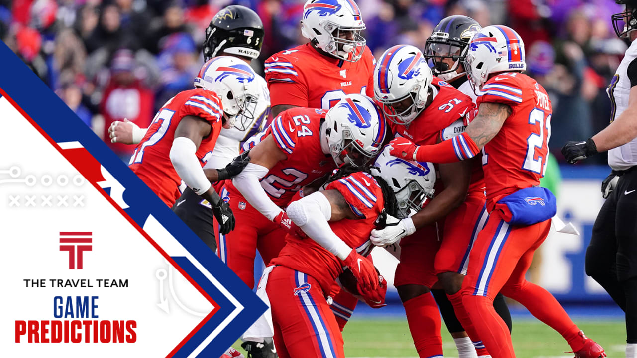 Game predictions, Bills vs. Ravens