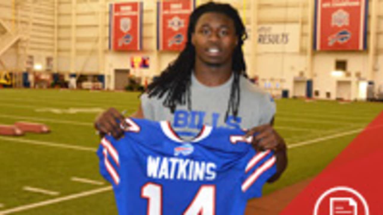 Rookies pick their numbers, Watkins to wear 14