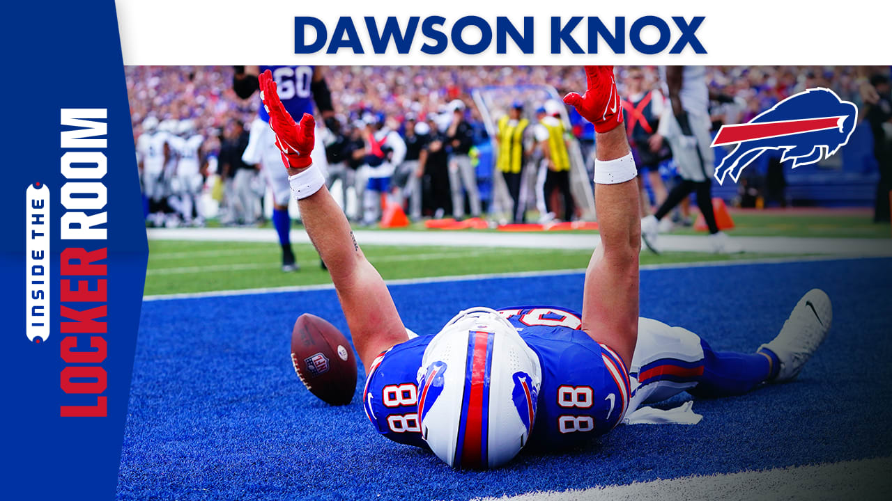 Predicting where tight end Dawson Knox finishes in fantasy football in 2023