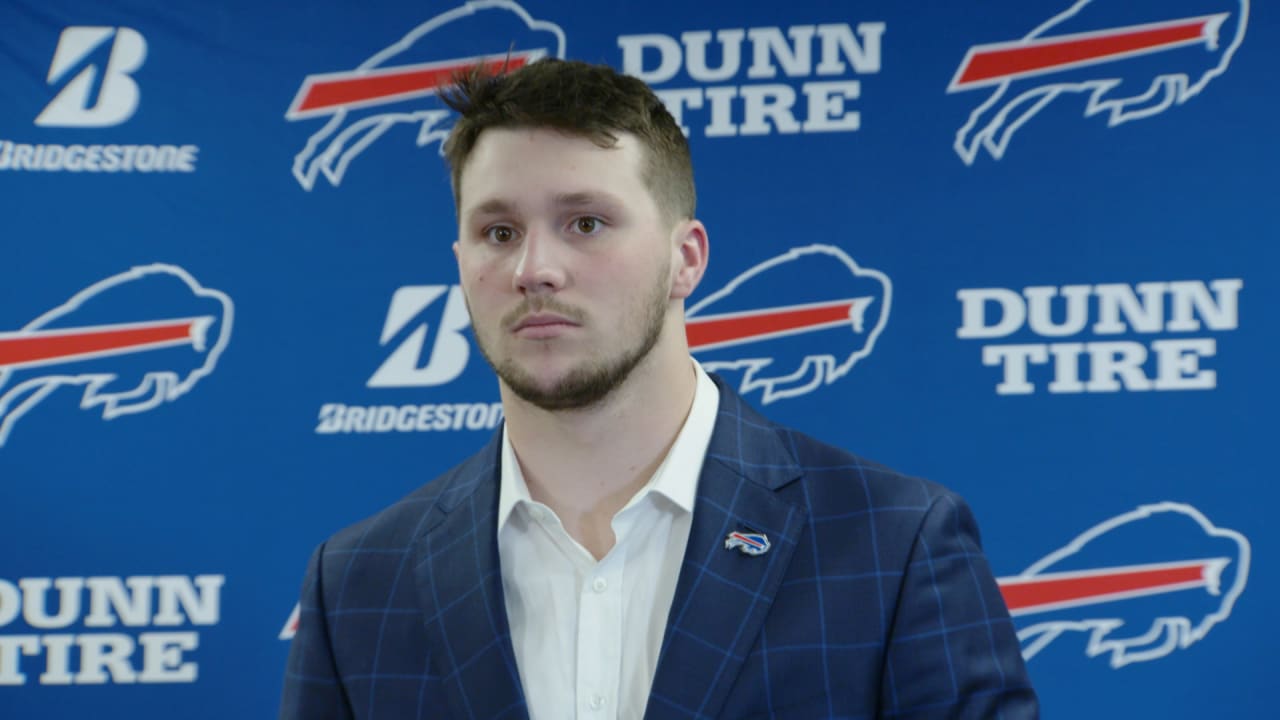 Josh Allen Has a Brand New Haircut