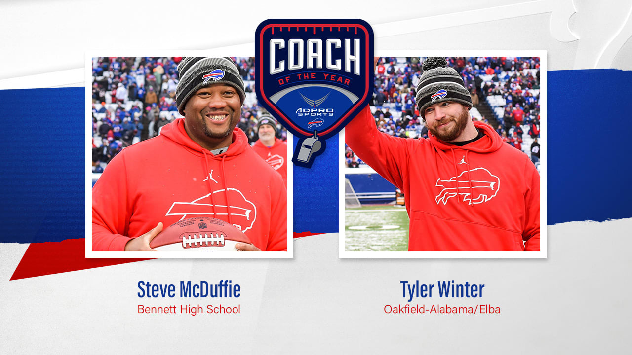 Steve McDuffie and Tyler Winter earn Bills high school coach of the year honors - Vimarsana News