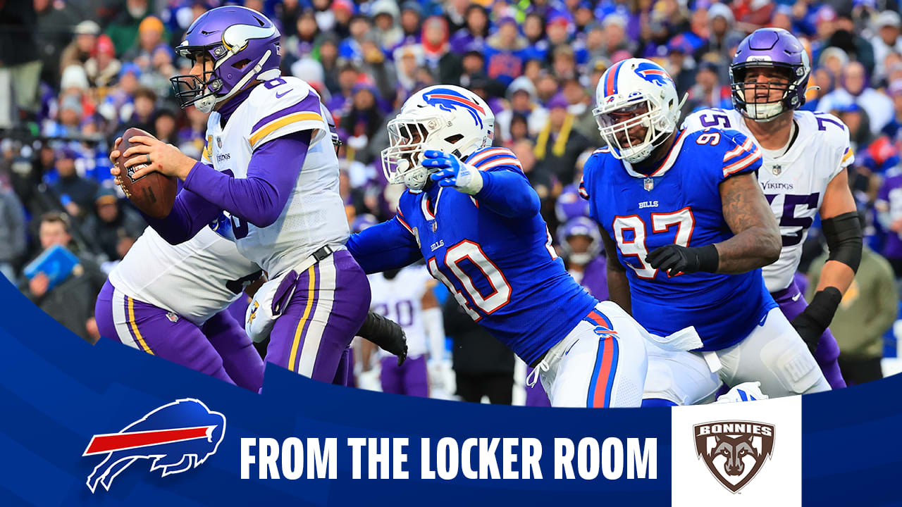 Games like this build character" | Bills players react to emotional  overtime loss to the Vikings