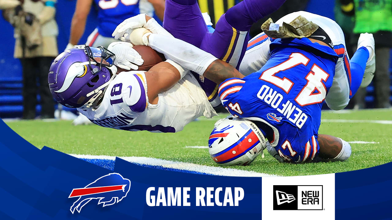 Vikings stun Bills 3330 in overtime thriller Game recap, stats to