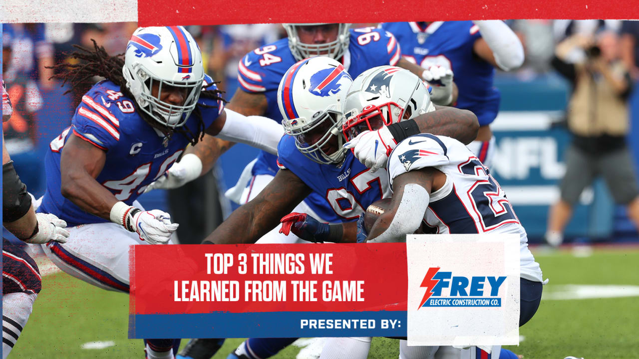 Bills defense dominates, exposes flaws in Patriots offense