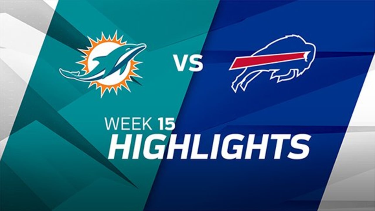 Dolphins vs. Bills highlights | Week 15