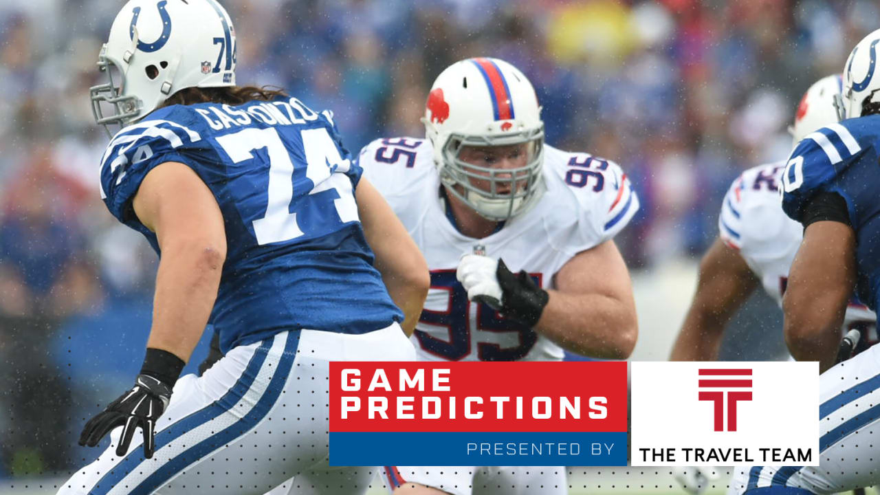 NFL analysts, Bills vs. Colts game predictions