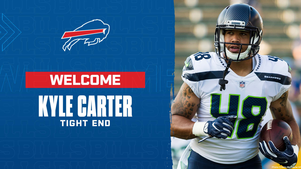 Bills sign tight end Kyle Carter