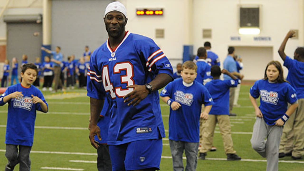 Steelers and Bills Fans Rocking Random Jerseys