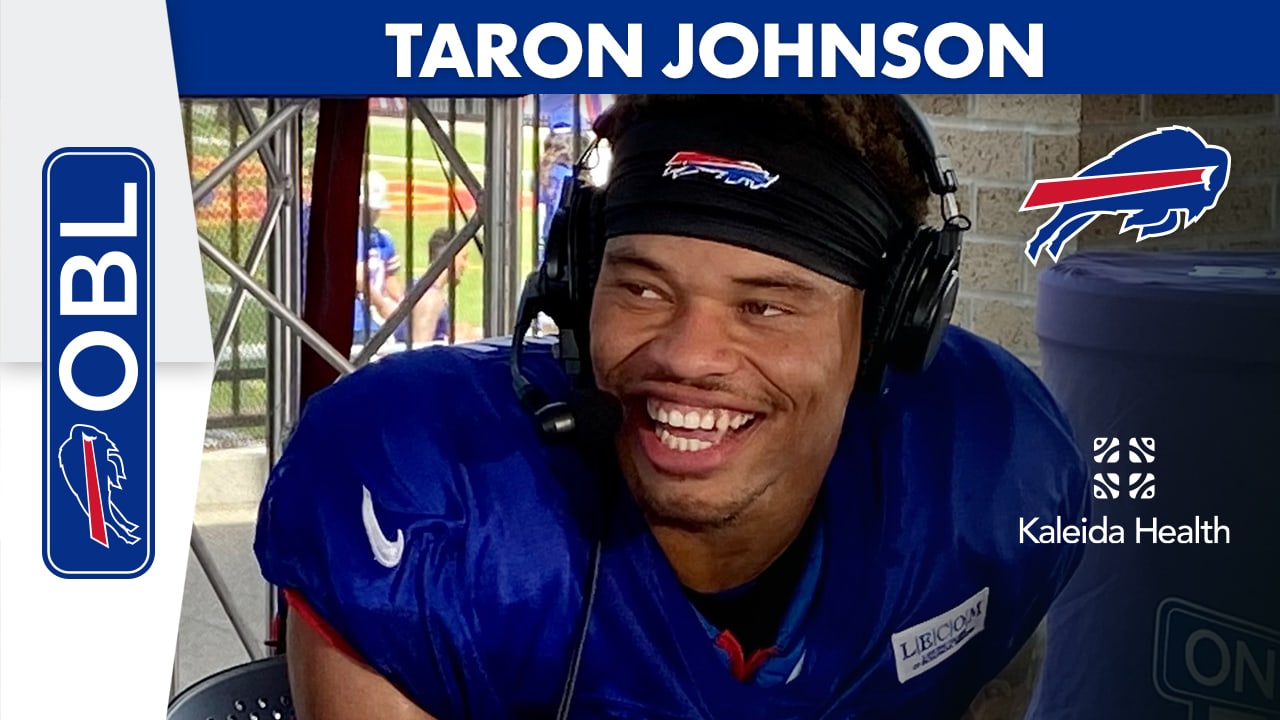 taron johnson first jersey