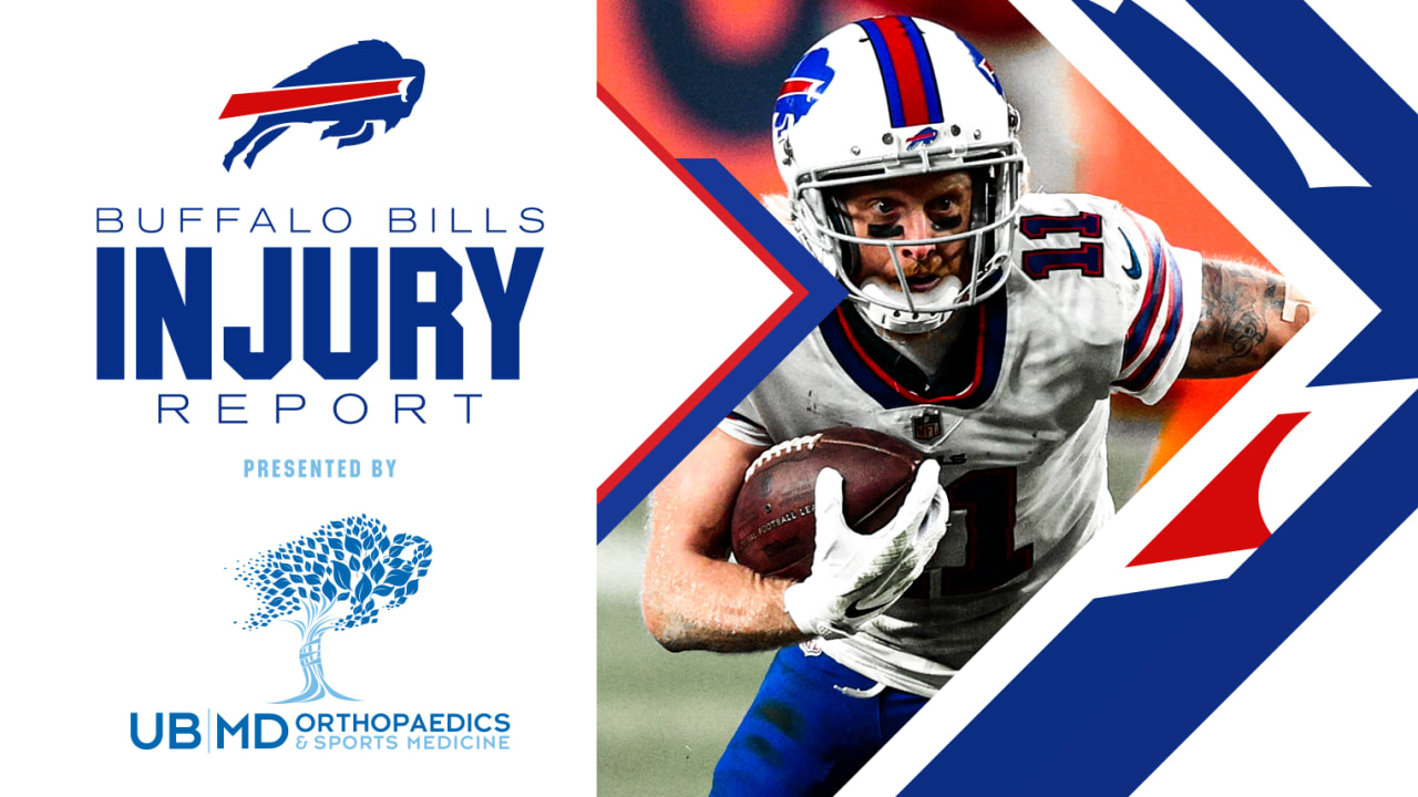 Bills injury report vs. Raiders