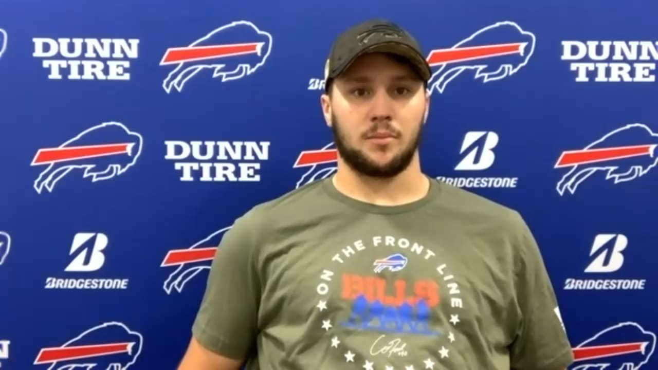 Josh Allen: “We're Grown Men, We Want to Win”