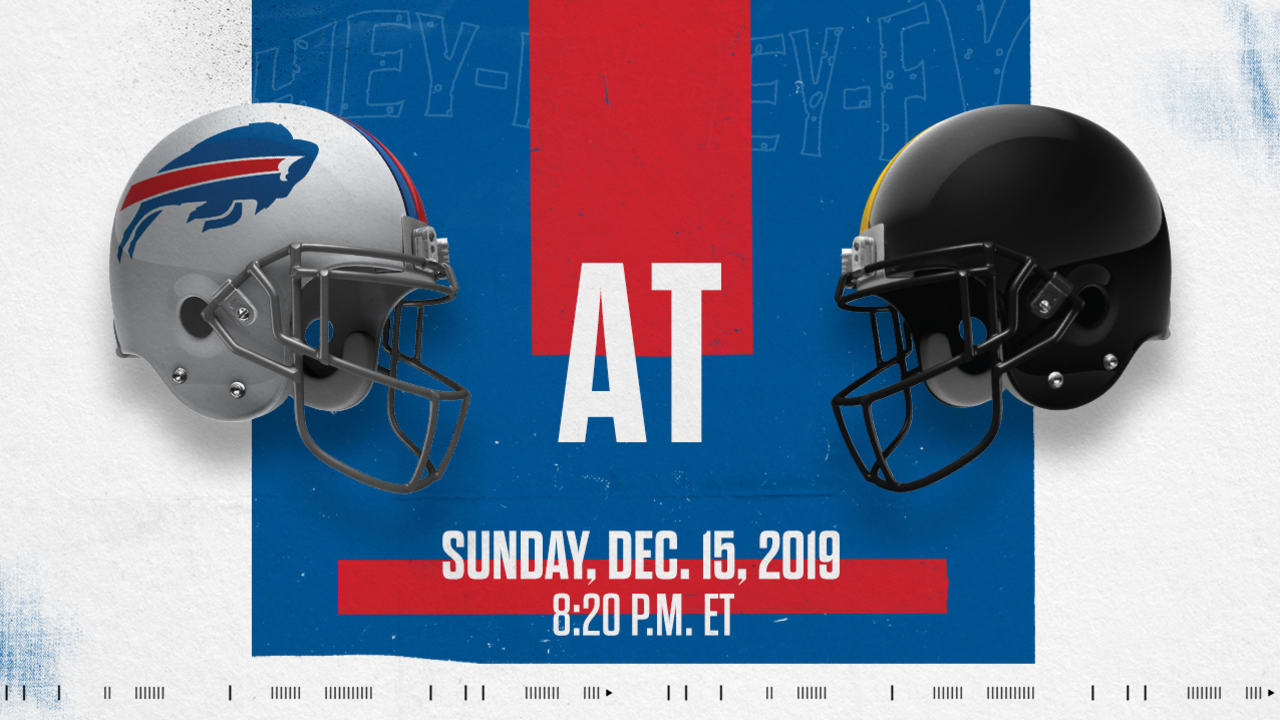 Broadcast Information: Bills-Steelers