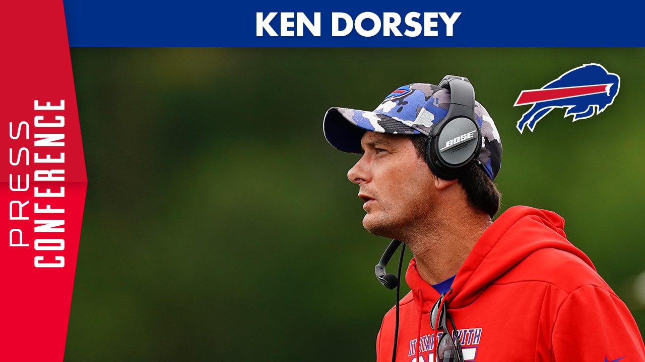 Bills' Josh Allen on Ken Dorsey's booth meltdown: 'We freaking love seeing  that'