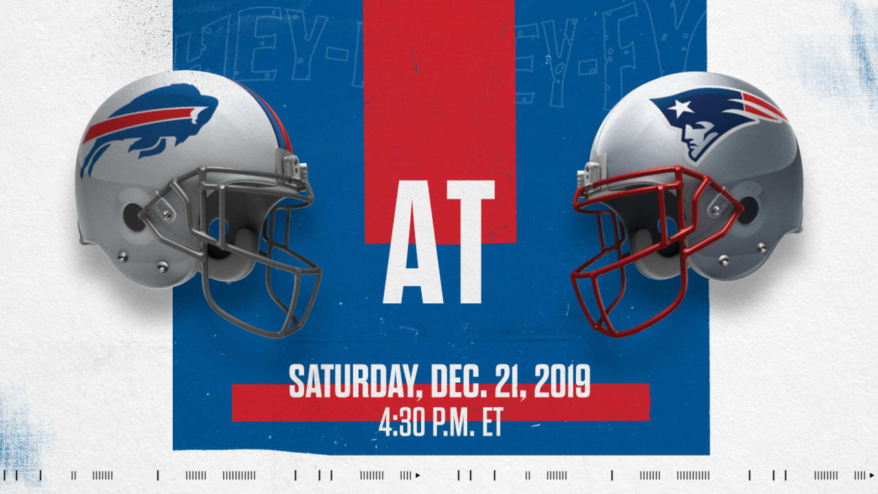 Buffalo Bills at Patriots: How to watch, listen, stream, broadcast map