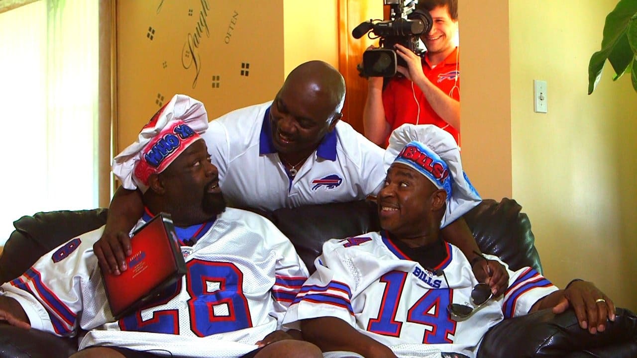 Watch Bills legend Thurman Thomas surprise ususpecting fans with season  tickets