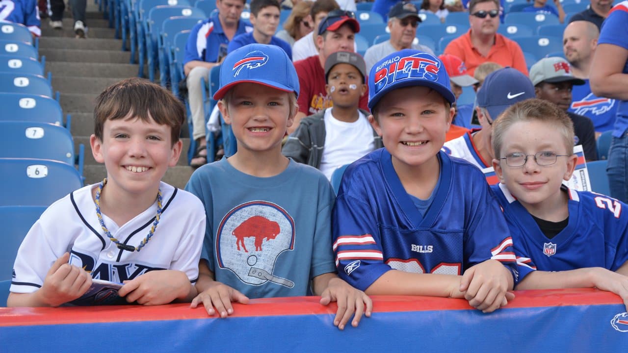 Buffalo Bills Kids Day 2024 Football Kimmy Merrile