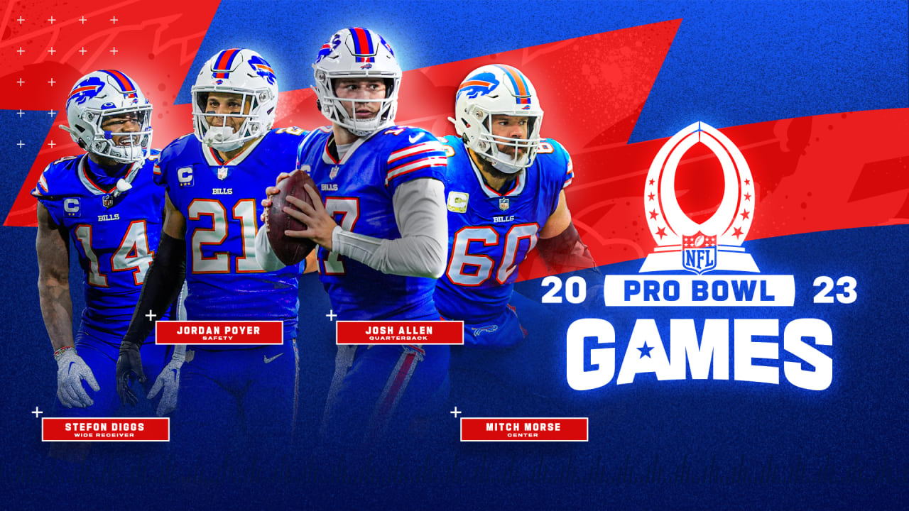 4 Bills players named to the 2023 NFL Pro Bowl Games roster