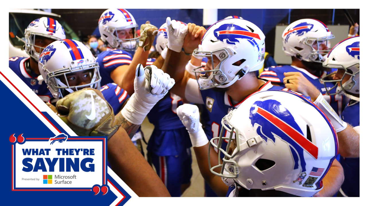 What they're saying Bills rank among the NFL's top teams in weekly