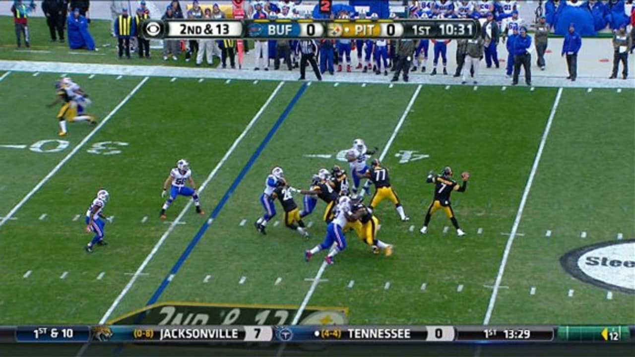 Pittsburgh Steelers quarterback Ben Roethlisberger throws early ...