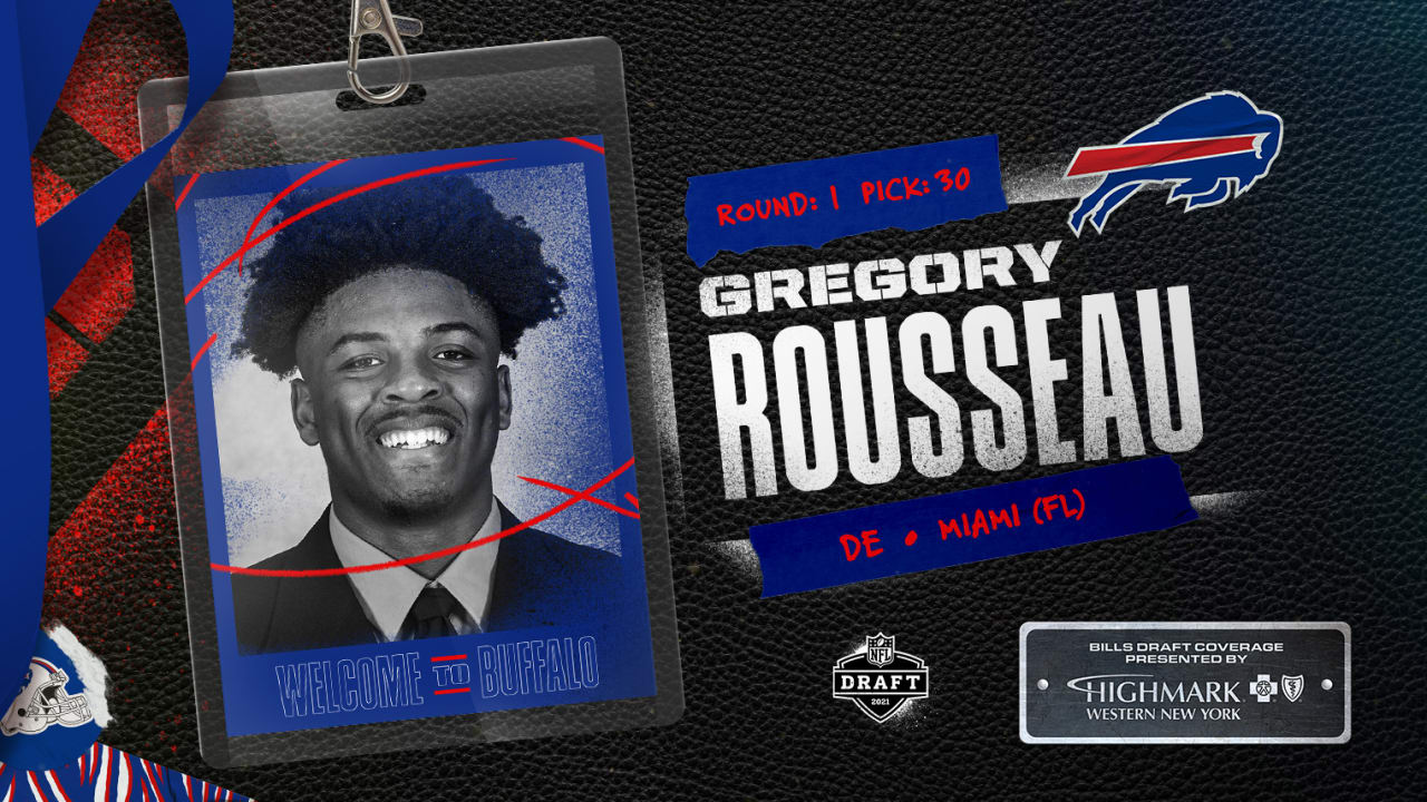 2021 NFL Draft: Defensive end Gregory Rousseau, Miami, Round 1