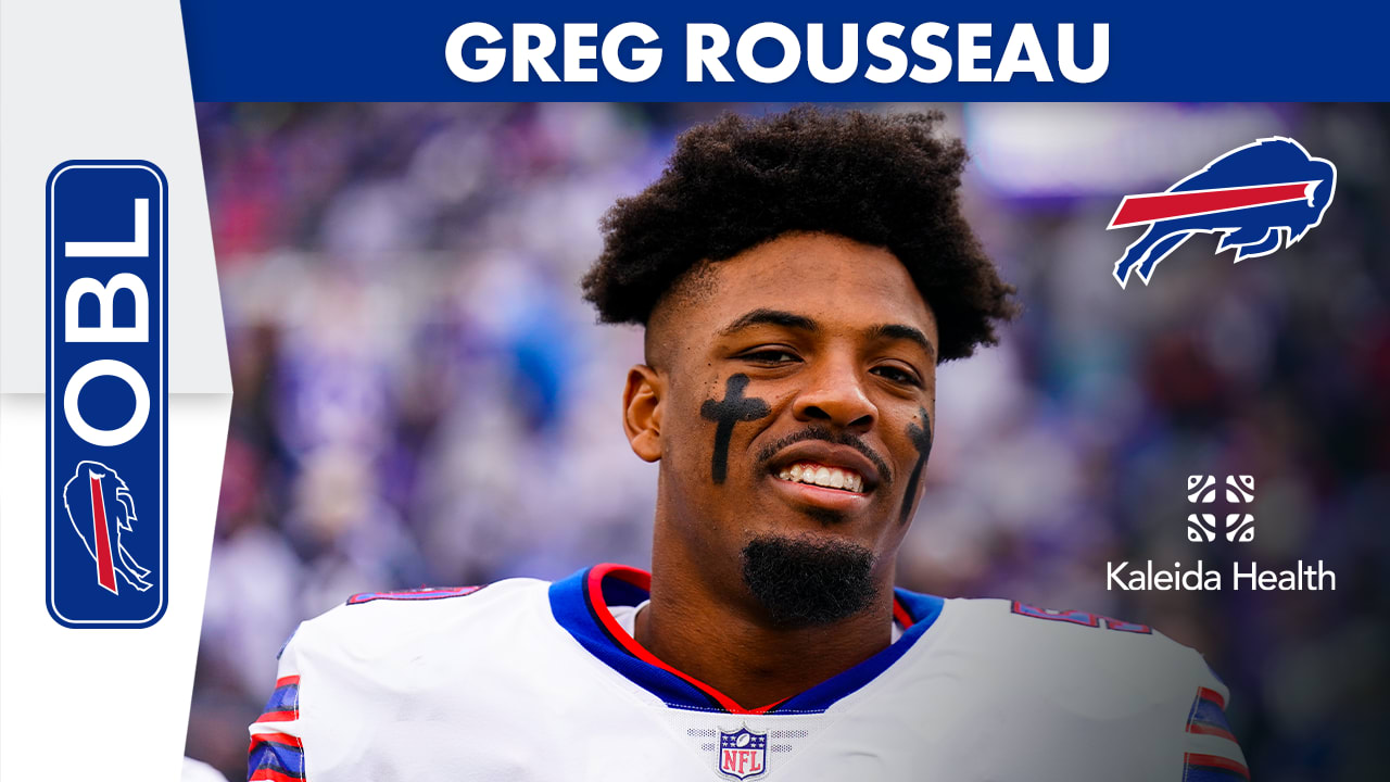 Bills' Greg Rousseau has put on muscle and is learning from Von Miller