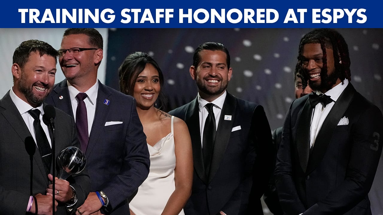 Training Staff Honored At The Espys