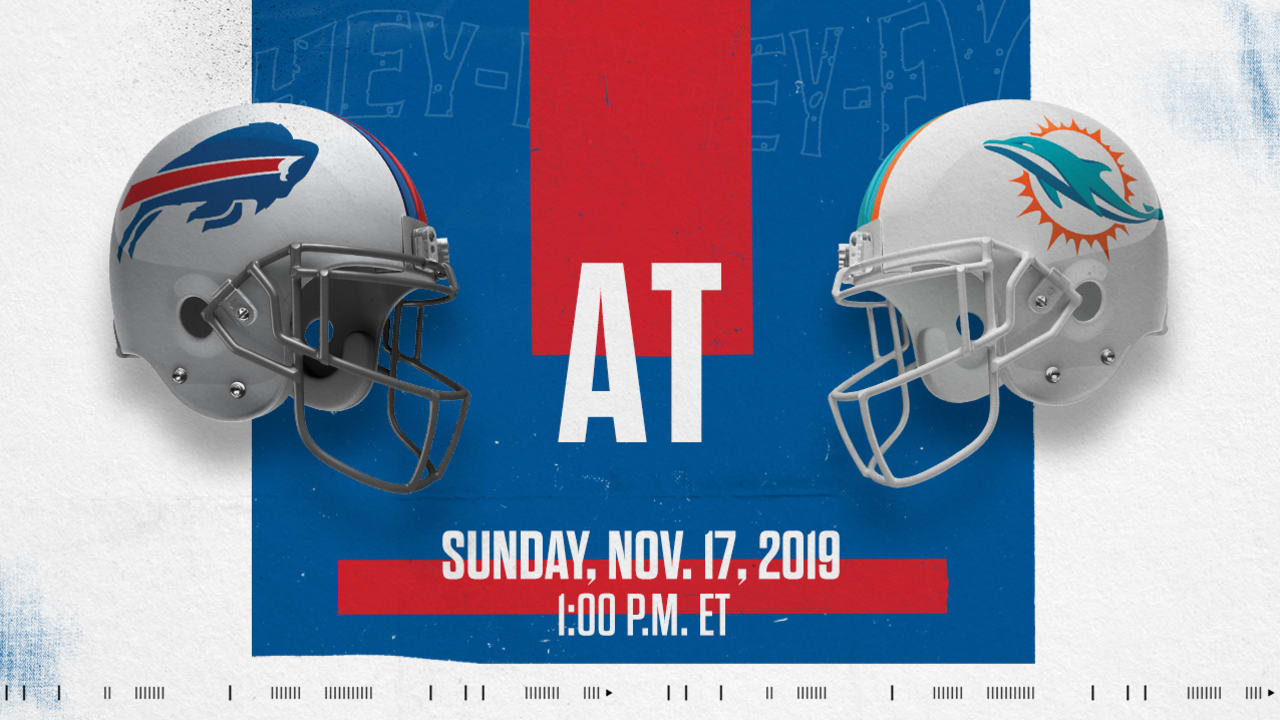 Bills vs. Dolphins to watch, listen live stream