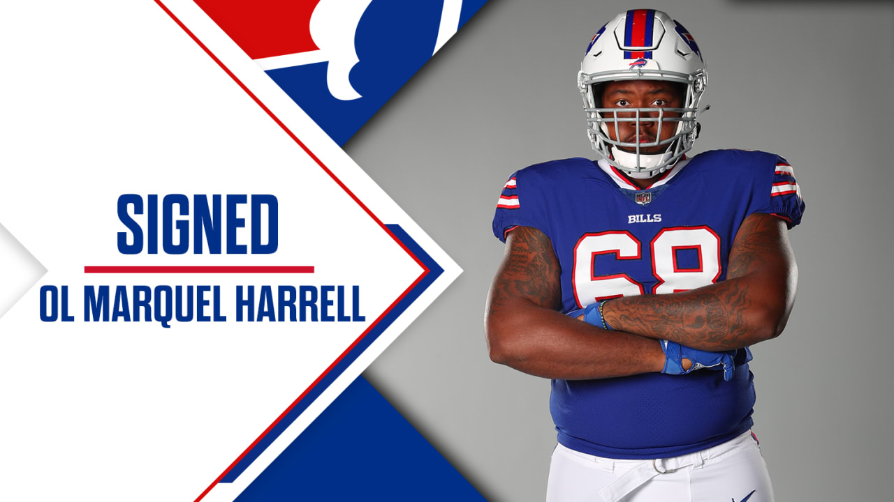 Raiders Announce Signing of Ex-Bills OL Marquel Harrell