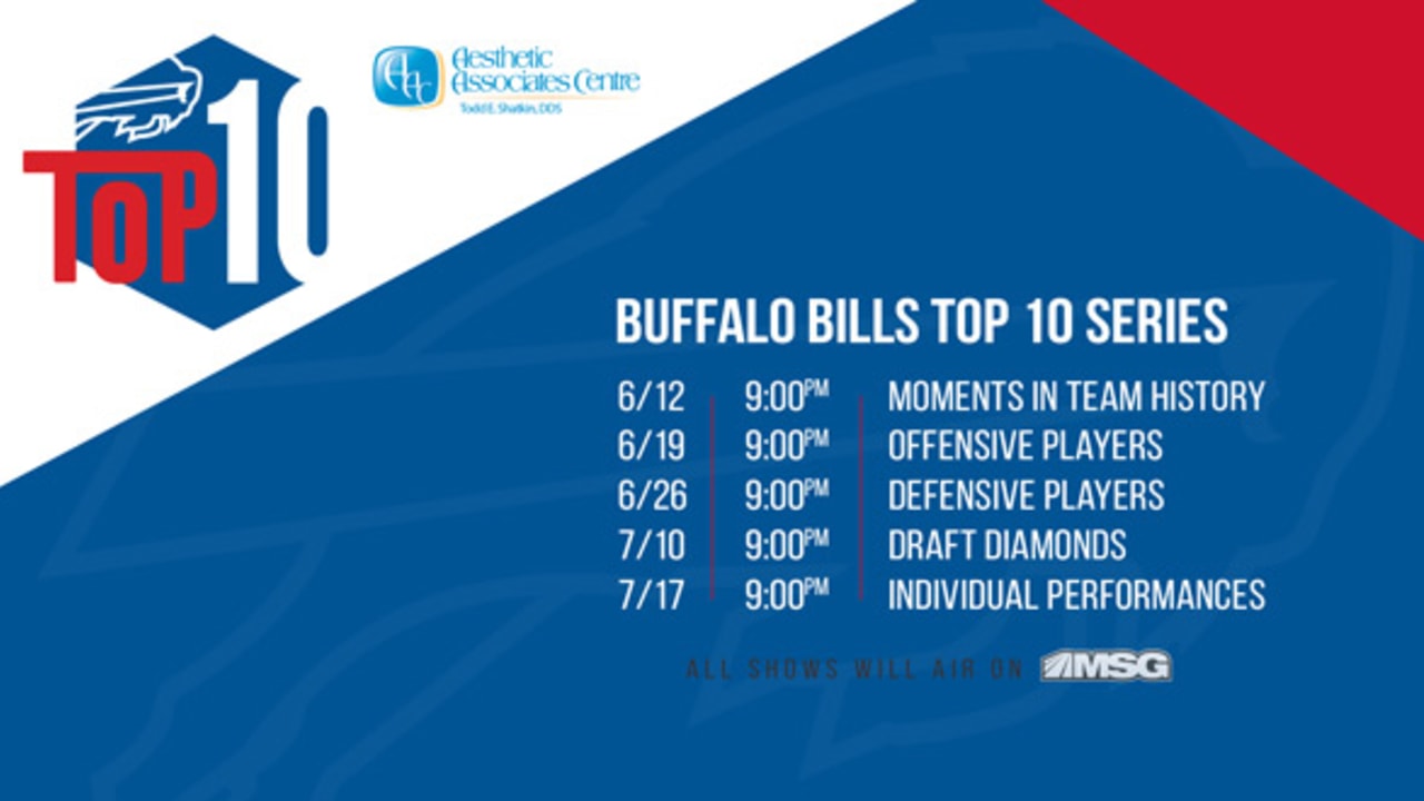 Top 10 Moments in Bills History' airs on MSG tonight