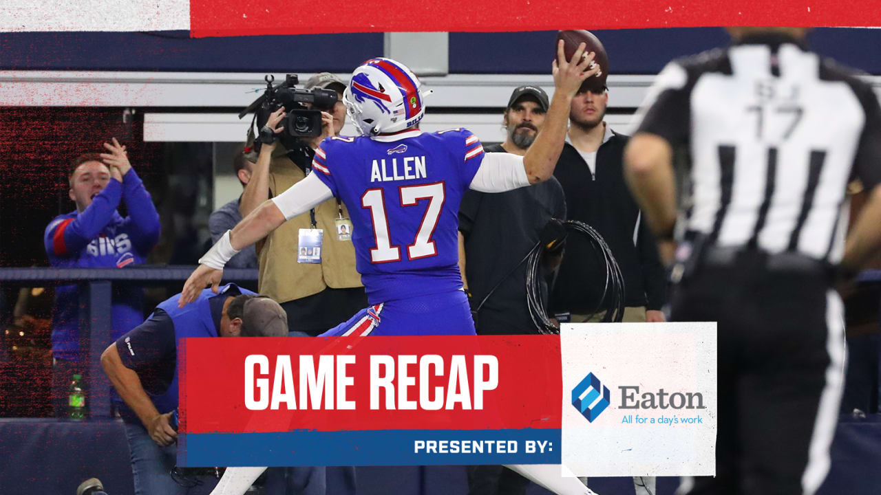 Game Recap  Bills carve up Cowboys on Thanksgiving