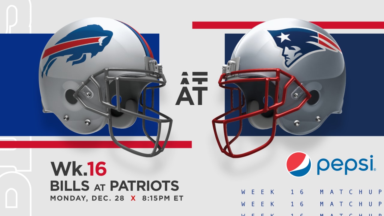 Bills at Patriots Week 16 How to watch, stream, and listen