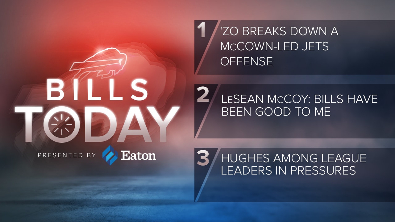 Bills Today Zo Breaks Down A Mccown Led Jets Offense 