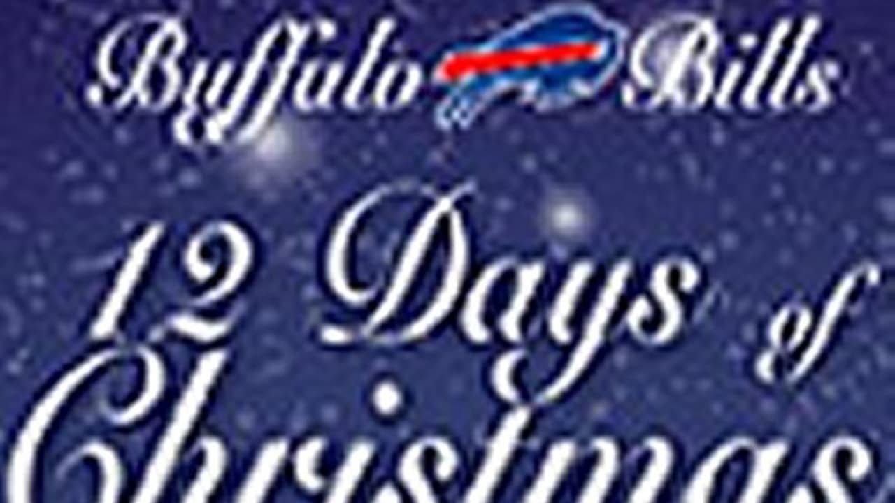 buffalo bills 12 days of christmas