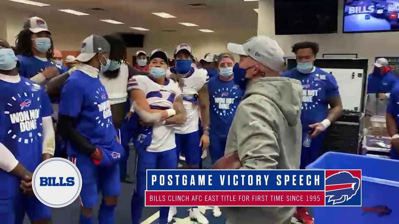 Buffalo Bills win their first AFC East title since 1995 after rout