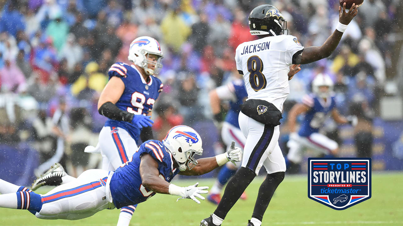 Baltimore Ravens QB Lamar Jackson knocked out of AFC divisional playoff game  vs. Buffalo Bills