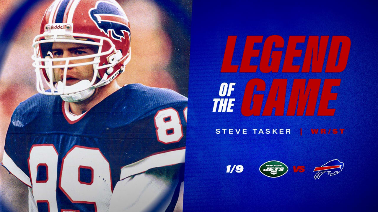 Personligt familie Blinke Steve Tasker set to appear as the Bills Legend of the Game | Week 18