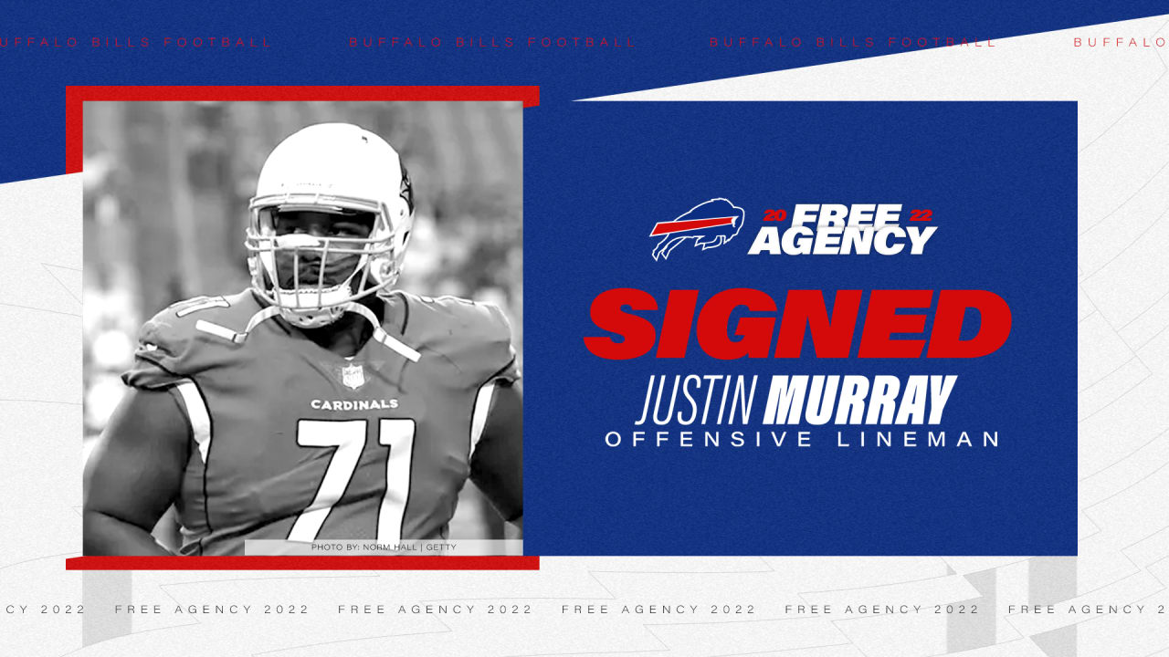 Bills sign former Cardinals OL Justin Murray, place OT Tommy Doyle on IR