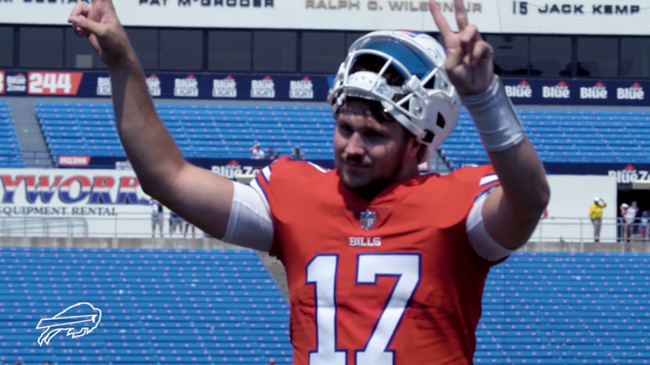 Josh Allen Mic'd Up For Return Of The Blue & Red Scrimmage!