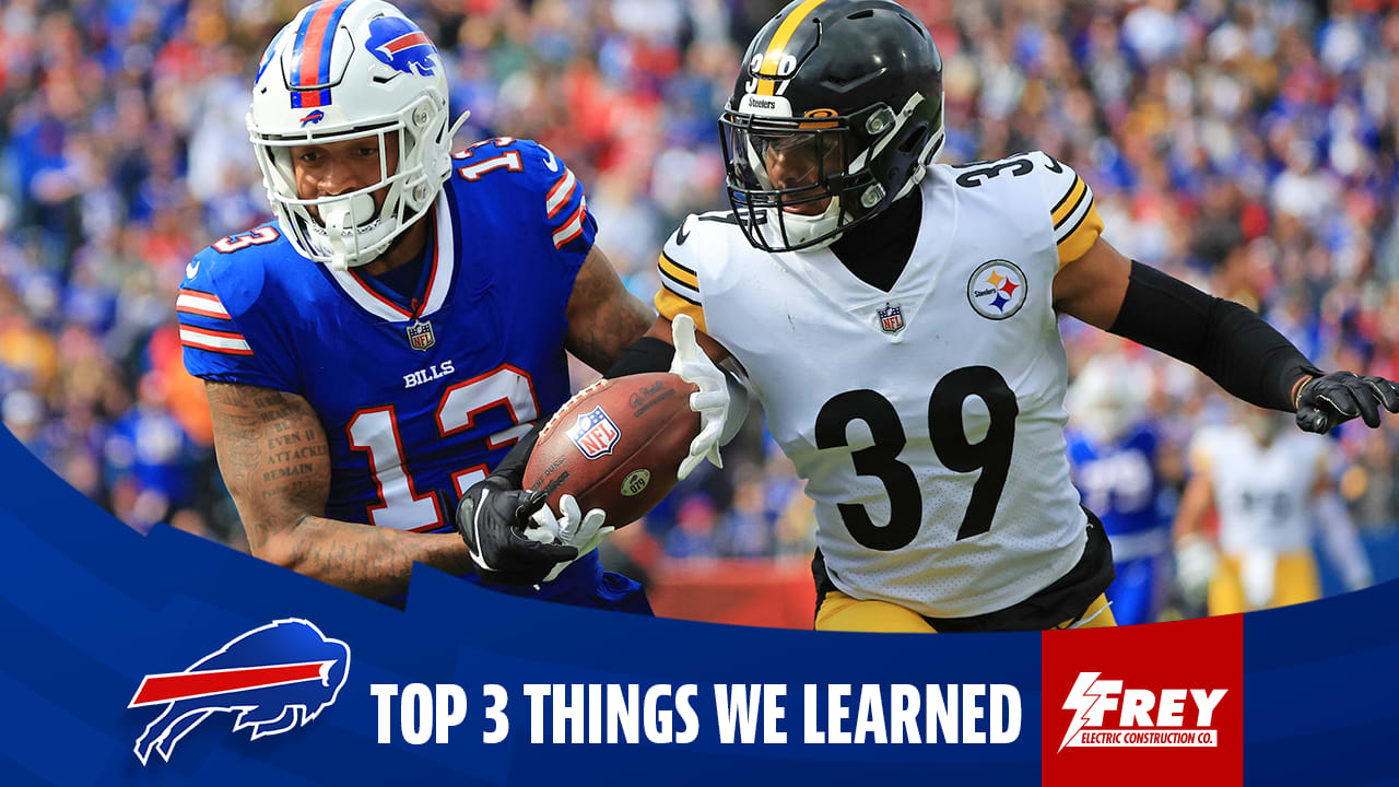 Top 3 things we learned from Bills vs. Steelers Week 5