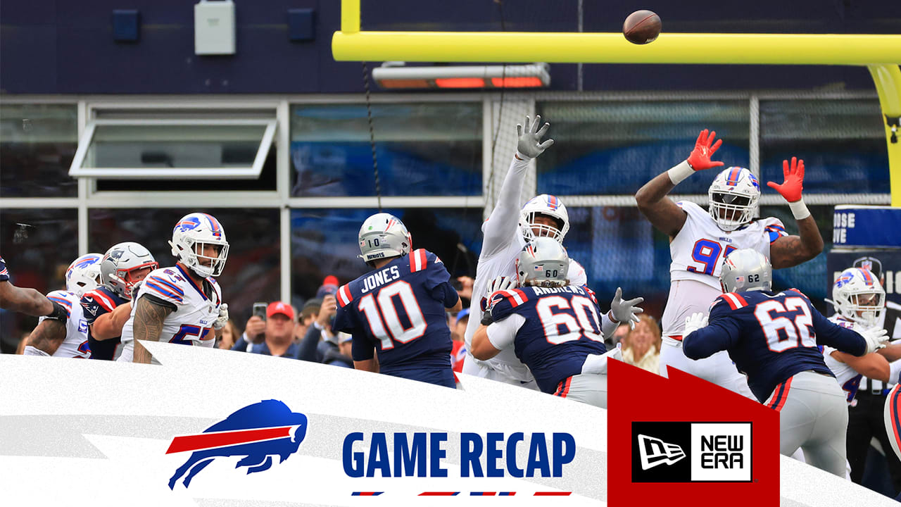 Patriots vs. Bills: Exciting Final Score 29-25 | Must-see Game Highlights and Key Stats