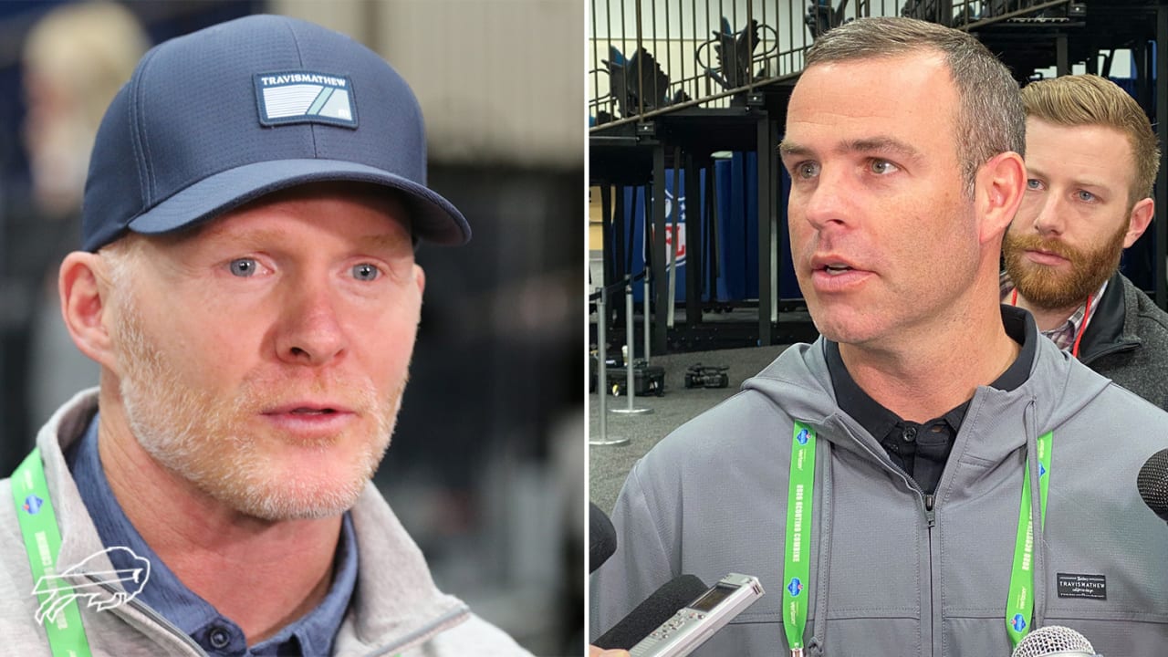 Sean McDermott and Brandon Beane lay out their plans to rebuild the Bills  in the 2020 offseason.