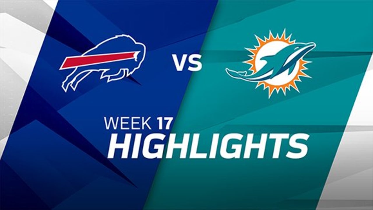 Bills vs. Dolphins highlights | Week 17