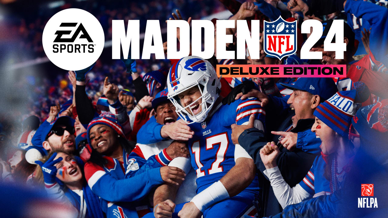 Bills QB Josh Allen featured on 'Madden NFL 24' cover
