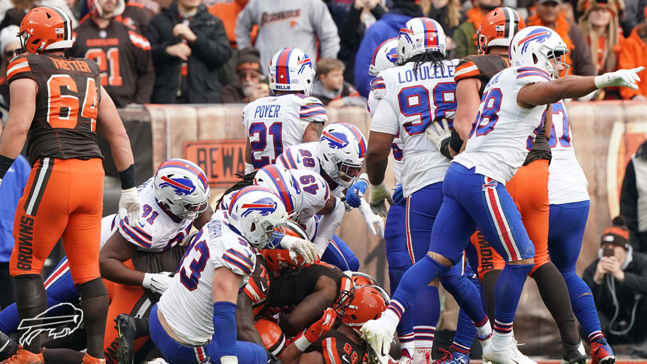 Best of Bills at Browns Game Photos | Week 10