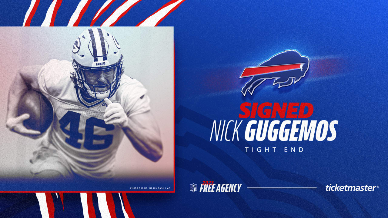 Bills sign TE Nick Guggemos