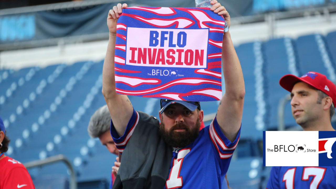 Bills fans invade Nashville, Nissan Stadium ahead of Bills-Titans game