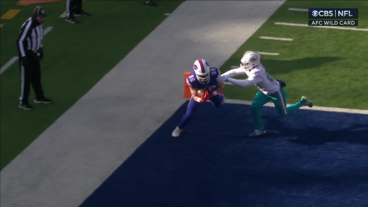 Dawson Knox sets up go-ahead TD by getting body-slammed on bizarre  encroachment penalty