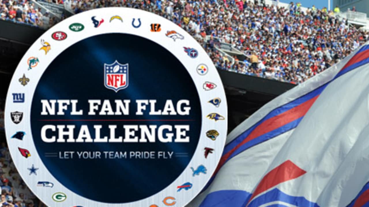 NFL Fan Flag Challenge