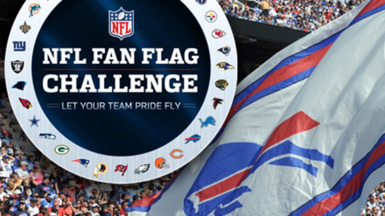 NFL Fan Flag Challenge